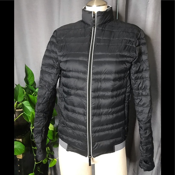 Armani Exchange Jackets & Blazers - A/X Armani Exchange black thin light puffer jacket